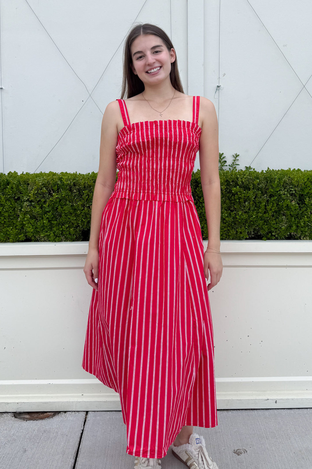 Cherry Soda Midi Dress, adeline boutique, dallas boutique, boutique