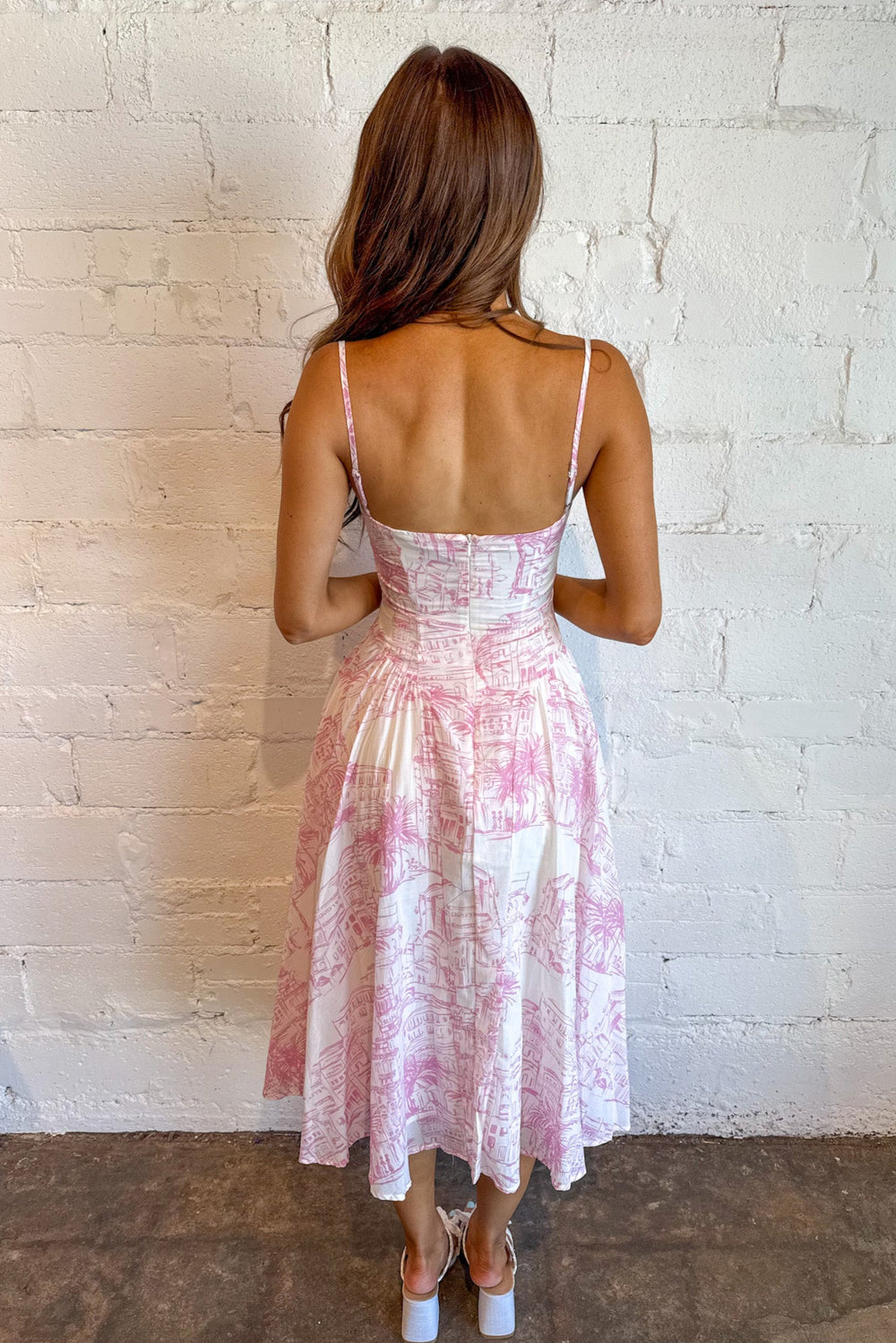 City Graphic Sweetheart Midi Dress, Maxi Dress, Maxi, Dresses, Summer Styles, Vacation Styles, Adeline Boutique, Boutique Clothing, Dallas Boutique