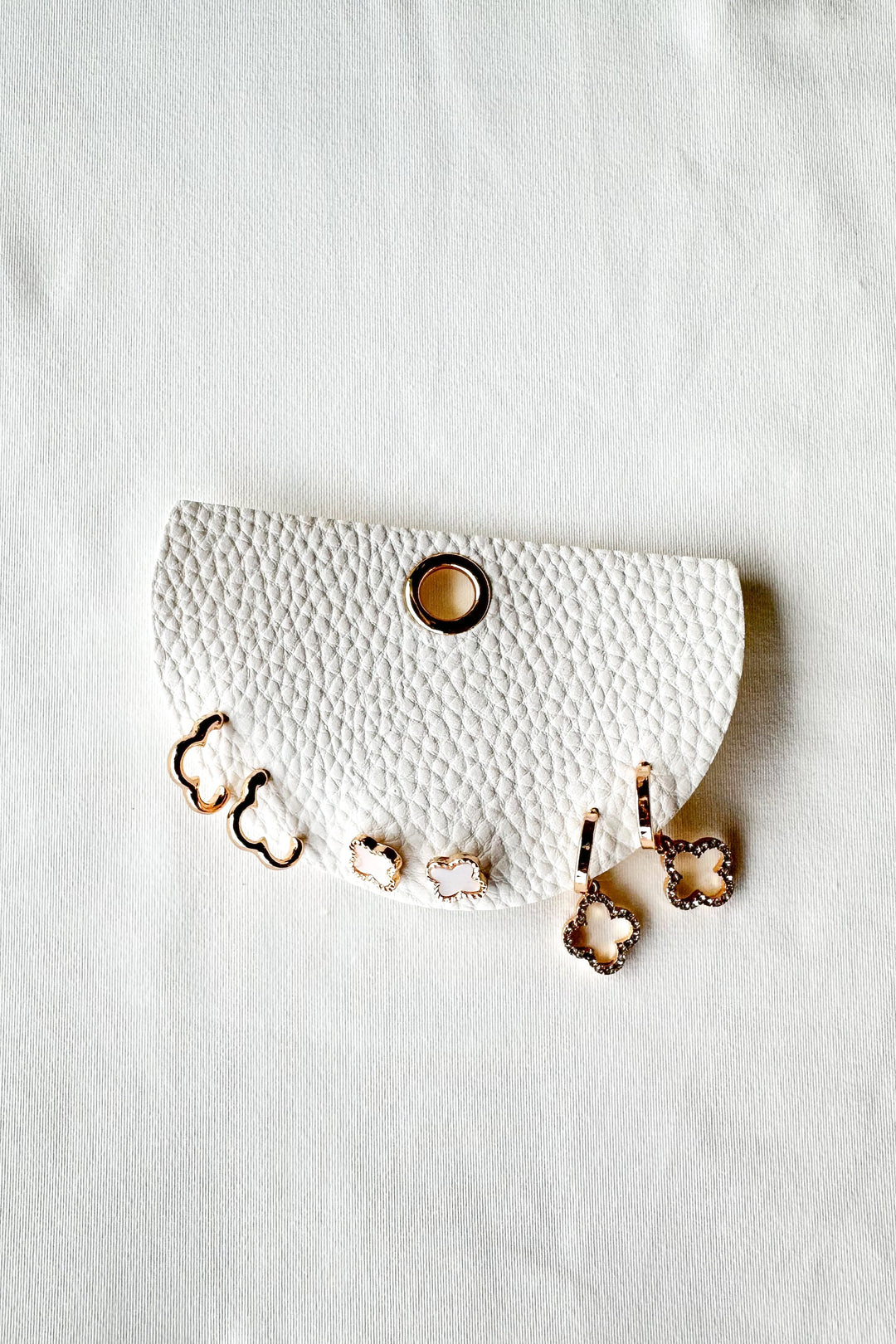 Clover Hoop Set, Earring Set, Adeline Boutique, Dallas Boutique, Jewelry 