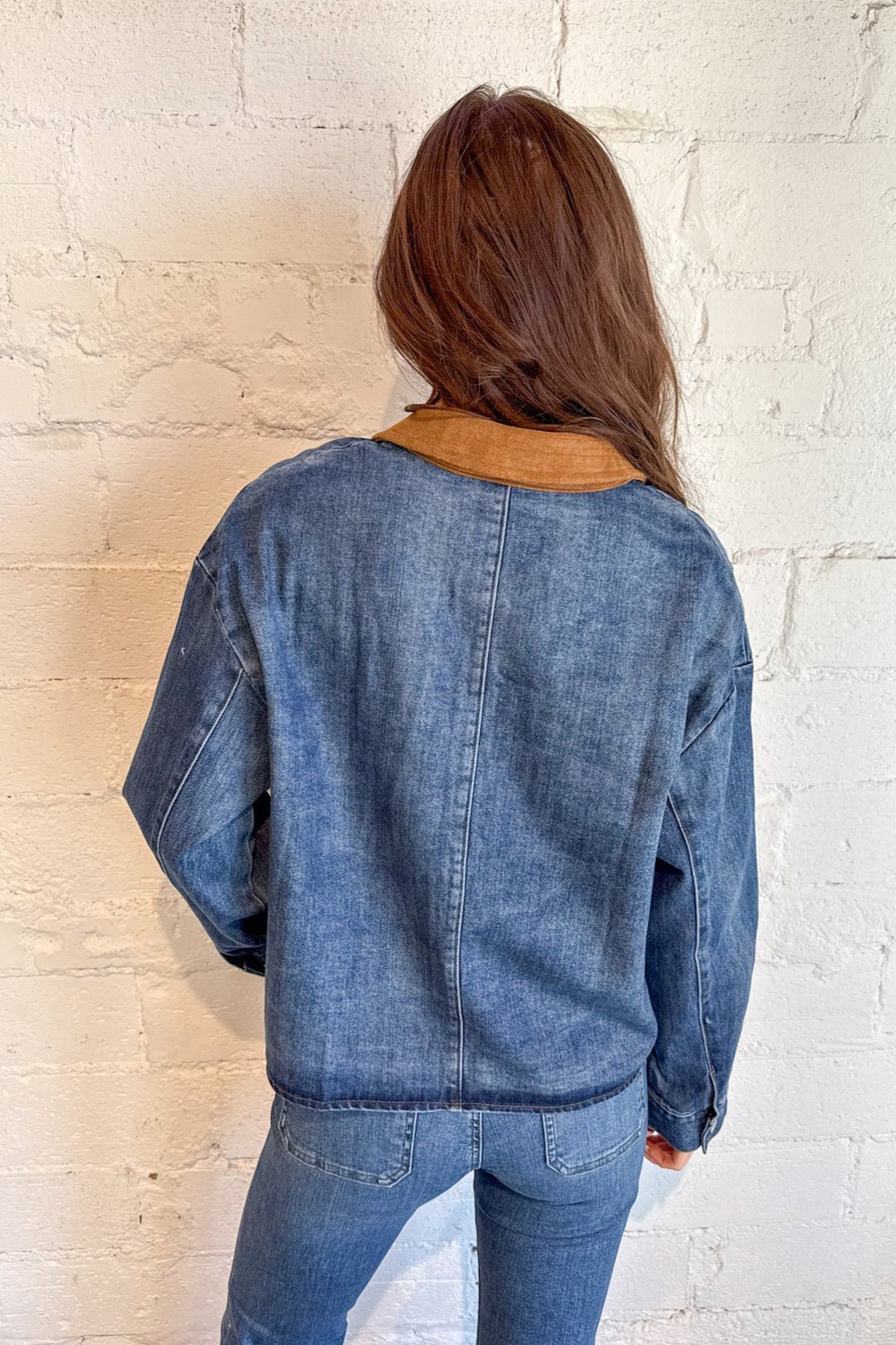 Cowgirl Cool Denim Jacket, Denim Jacket, Jacket, Denim, Western Styles, Adeline Boutique, Dallas Boutique, Fall Styles