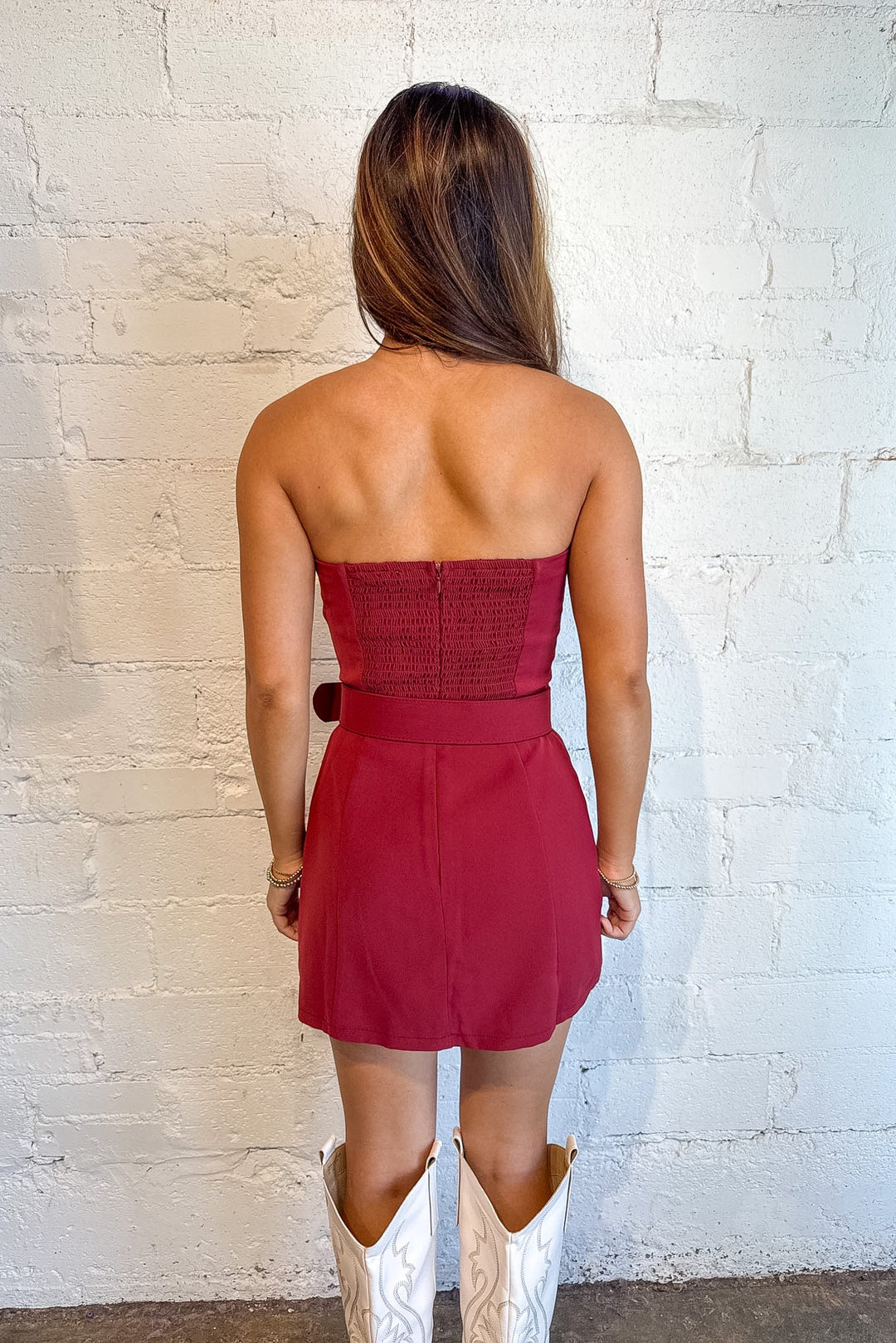 mini dress,red dress, game day dress, day dress, college game day inspo