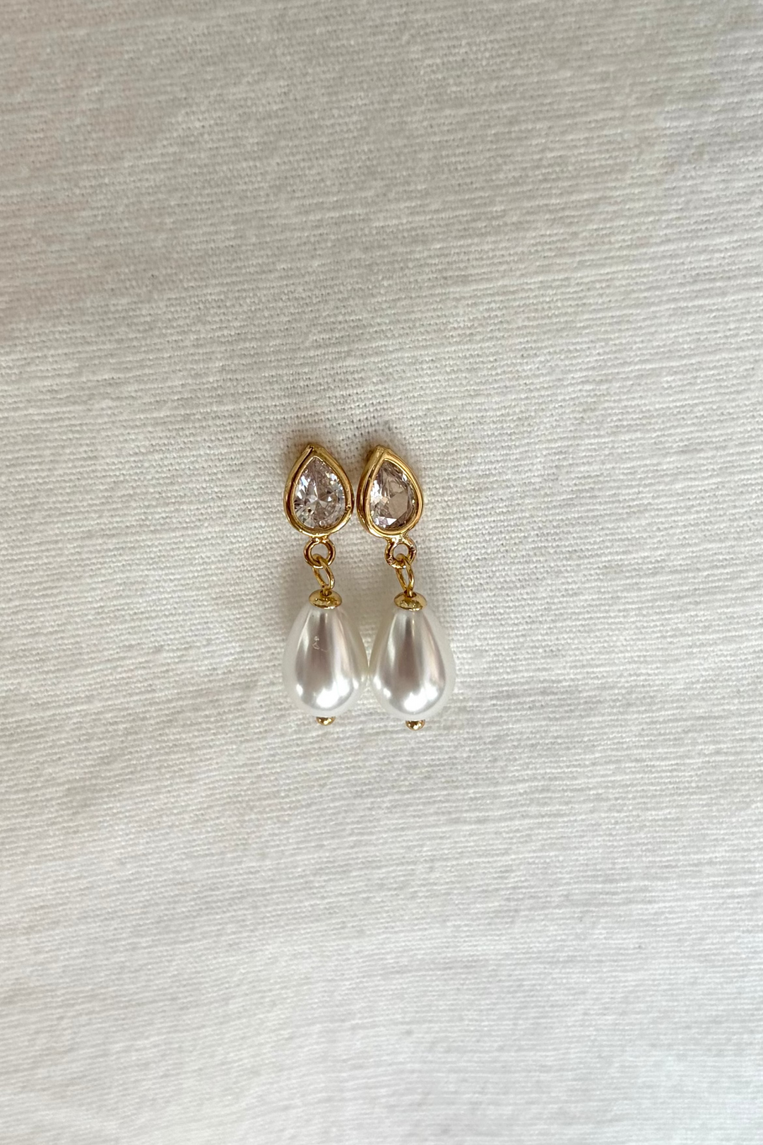 Crystal Pearl Earrings, adeline boutique, dallas boutique, boutique