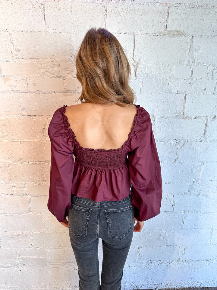 Bowtique Bliss Blouse, Tops, Le Lis, Adeline, dallas boutique, dallas texas, texas boutique, women's boutique dallas, adeline boutique, dallas boutique, trendy boutique, affordable boutique