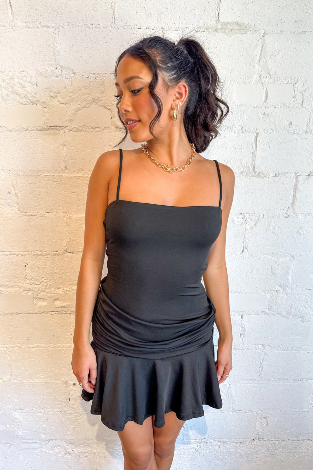 Dark Romance Dress, Dress, Going Out Dress, LBD, Little Black Dress, Adeline Boutique, Dallas Boutique