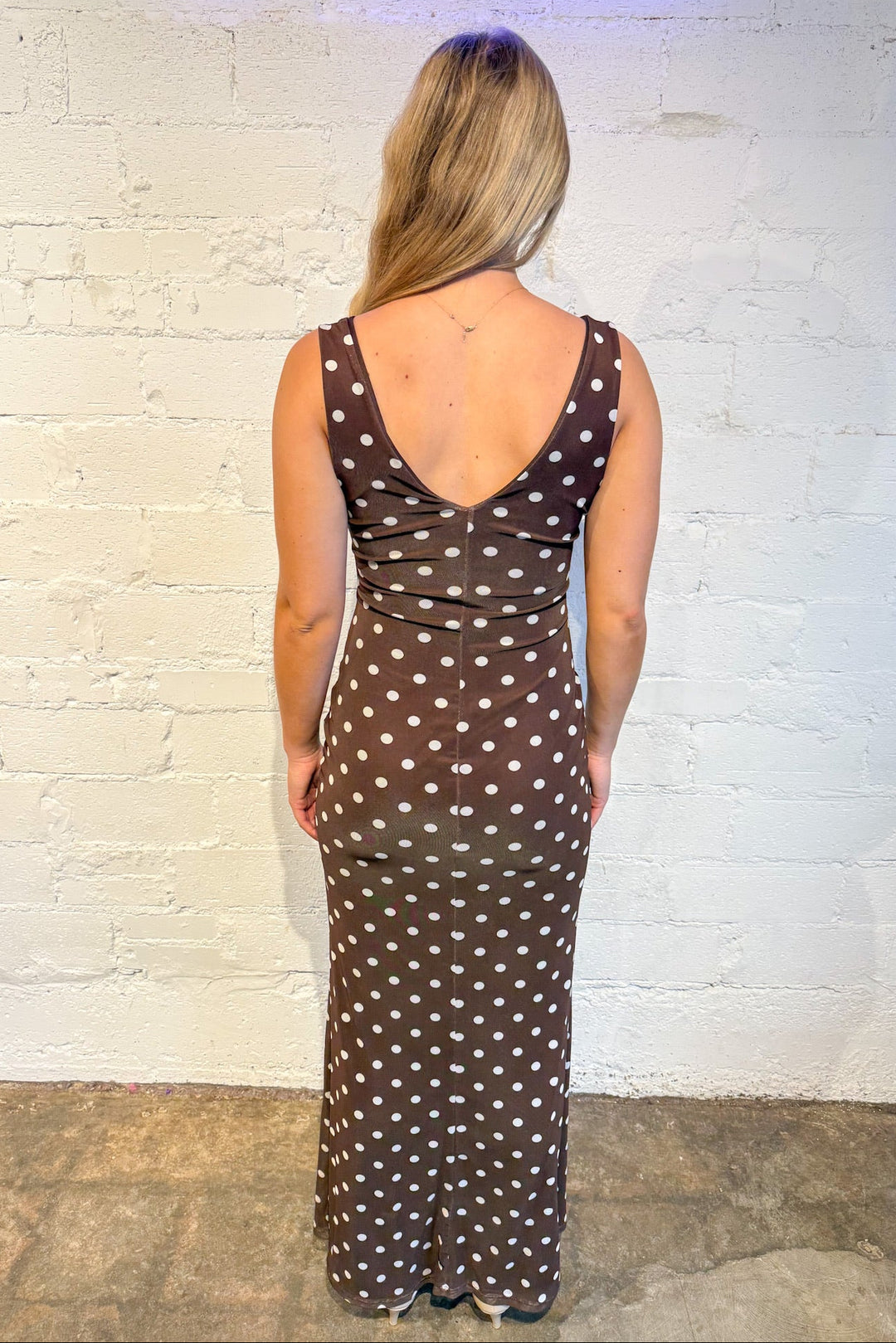 Dots To The Maxi, Maxi Dress, Polka Dots, Maxi Polk Dot Dress, Boutique Dresses, Women's Clothing Boutique, Adeline Boutique, Thanksgiving Outfits
