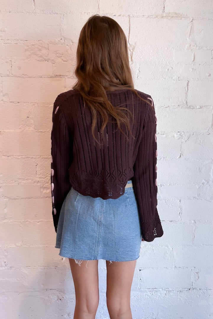 Colette Tie Cardigan, Sweaters, Storia, Adeline, dallas boutique, dallas texas, texas boutique, women's boutique dallas, adeline boutique, dallas boutique, trendy boutique, affordable boutique