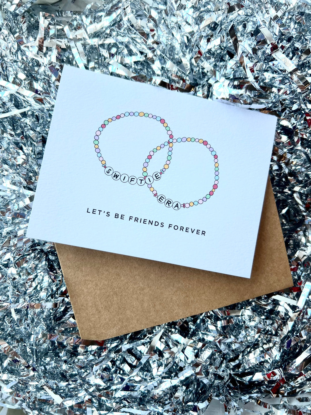 Swiftie Friendship Bracelet Card