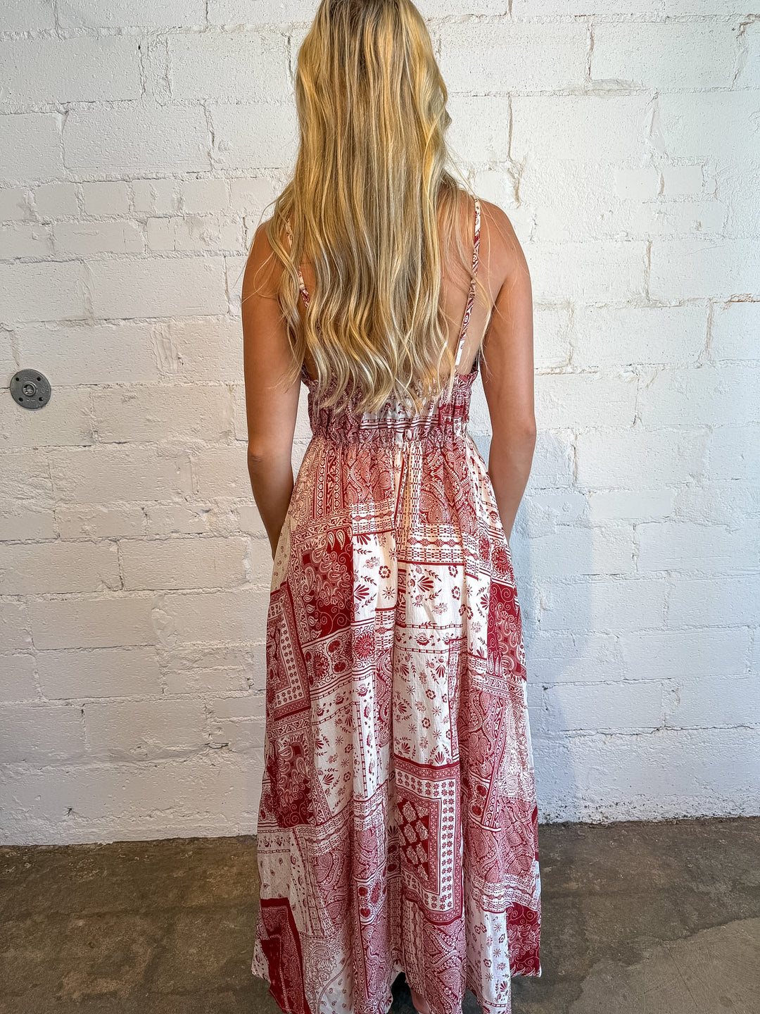 Desert Bloom Maxi Dress
