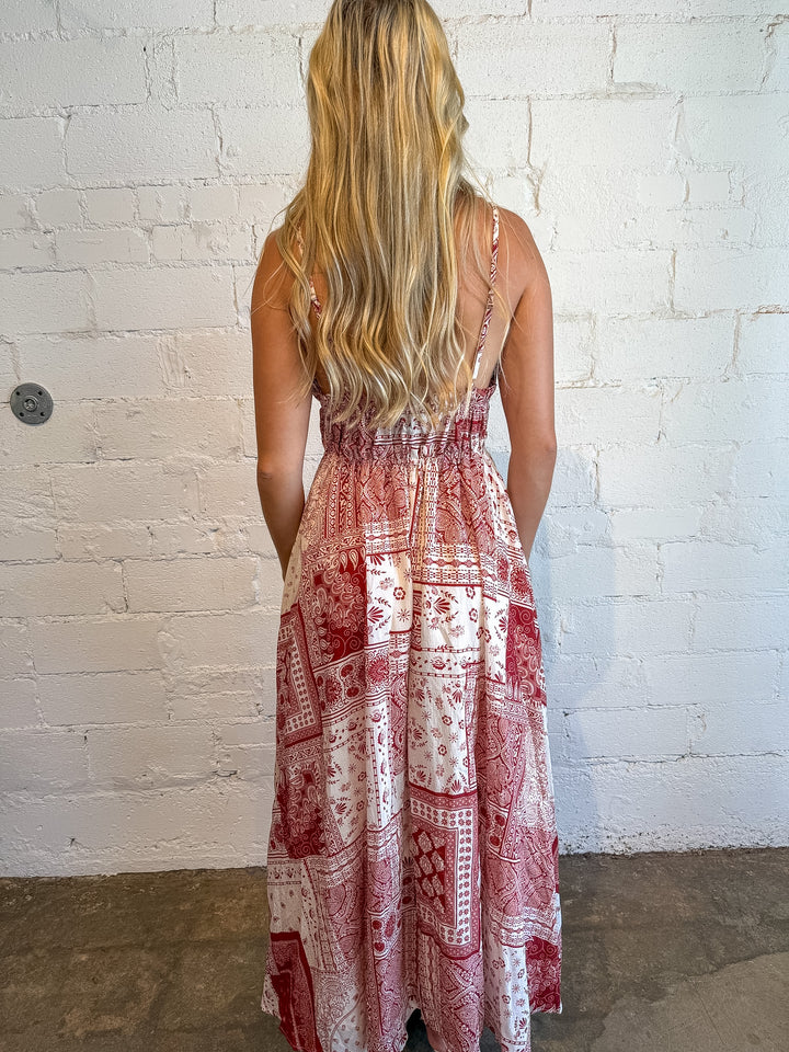 Desert Bloom Maxi Dress