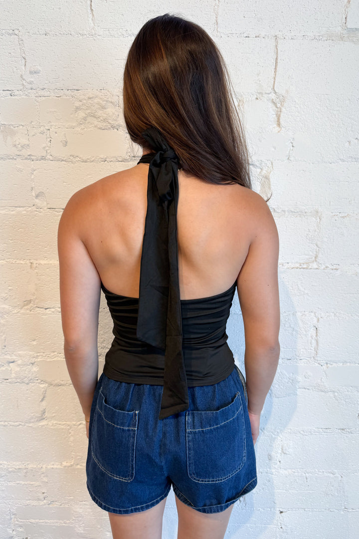 East Coast Top Black Back, adeline boutique, dallas boutique, boutique