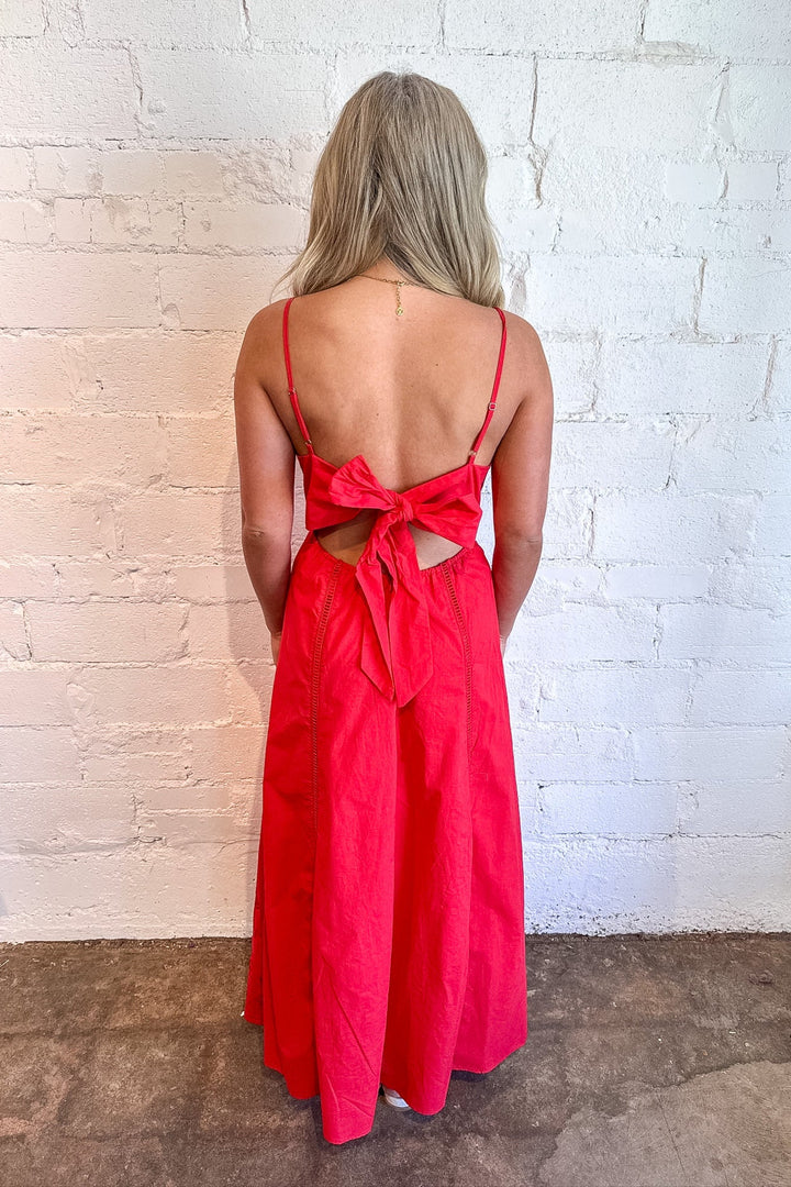 Embroidered Cami Maxi Dress, Maxi Dress, Adeline Boutique, Easter Dress, Spring and Summer Dress, Dallas Boutique, Boutique Dresses