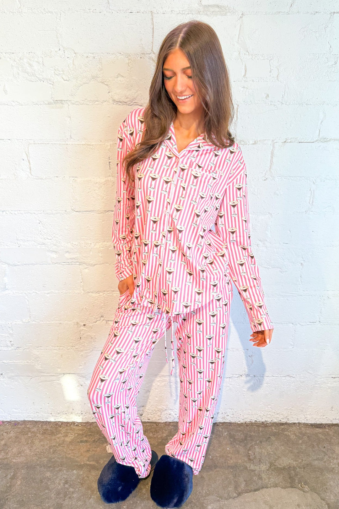Espresso Martini PJ Bottoms, Espresso PJs, Pajamas, Loungewear, Pajama Bottoms, Adeline Boutique, Dallas Boutique