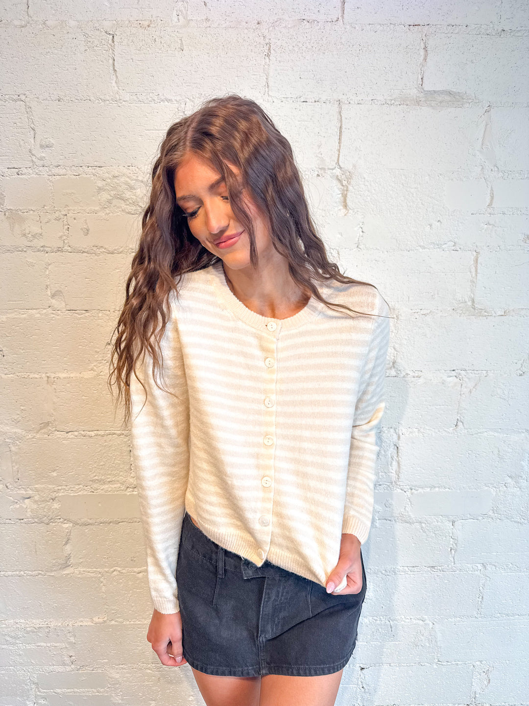 Deja Cropped Cardigan