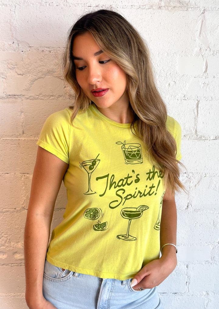 That's The Spirit Tee, Tops, Project Social T, Adeline, dallas boutique, dallas texas, texas boutique, women's boutique dallas, adeline boutique, dallas boutique, trendy boutique, affordable boutique