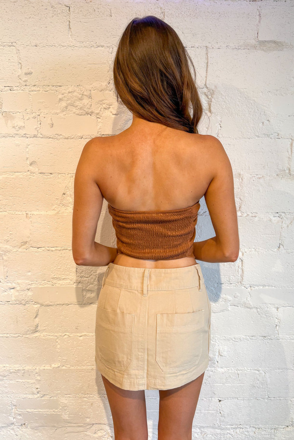 Faux Suede Bandana Top, Game Day Top, Strapless Top, Suede Top, Adeline Boutique, Bandana Top, Dallas Boutique, Tops, Country Concert Outfit, Rodeo Outfit
