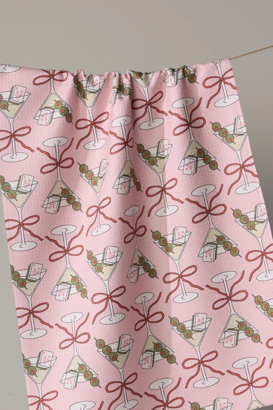 Flower-tinis Tea Towel, adeline boutique, dallas boutique, boutique