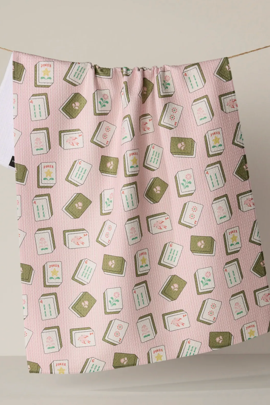 Flower Tiles Tea Towel, adeline boutique, dallas boutique, boutique