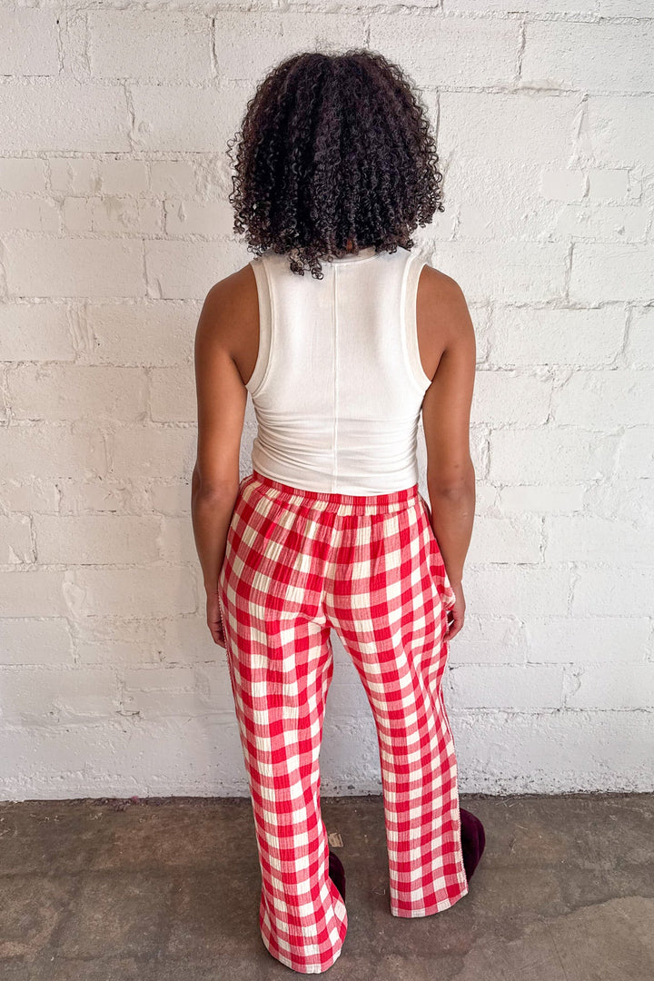 Free People Be Mine Pant Coral Combo, Pajama Pants, Lounge Pants, Adeline Boutique, Dallas Boutique, Women's Boutique