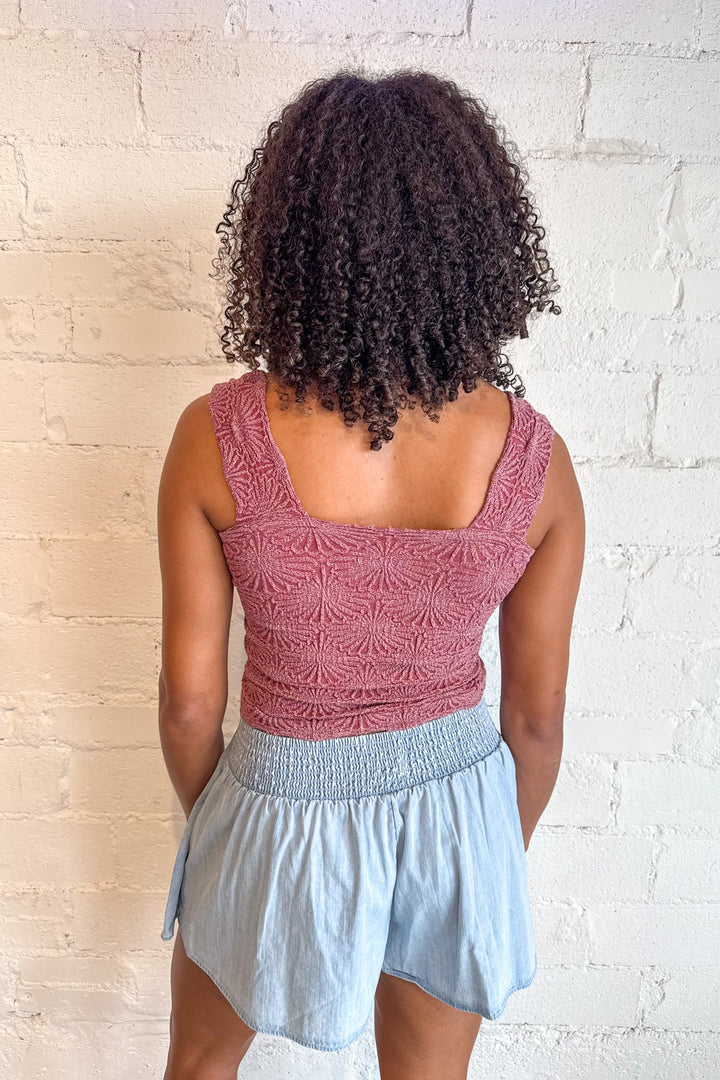 Free People Dreamy Mulberry Love Letter Cami, Tank Tops, Free People Tops, Basic Tanks, Spring and Summer Tops, Vacation Tops, Adeline Boutique, Dallas Boutique