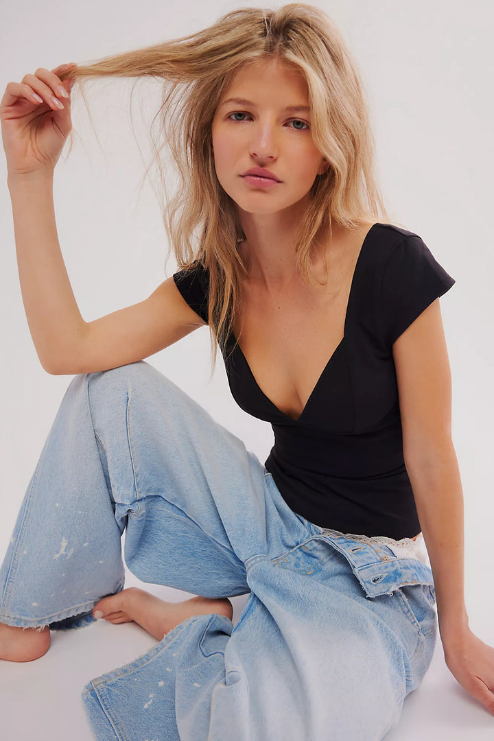 Free People Duo Corset Cami, Basic Top, Tops, Adeline Boutique, Free People, Free People Tops, Dallas Boutique, Women's Boutique, Women's Clothing