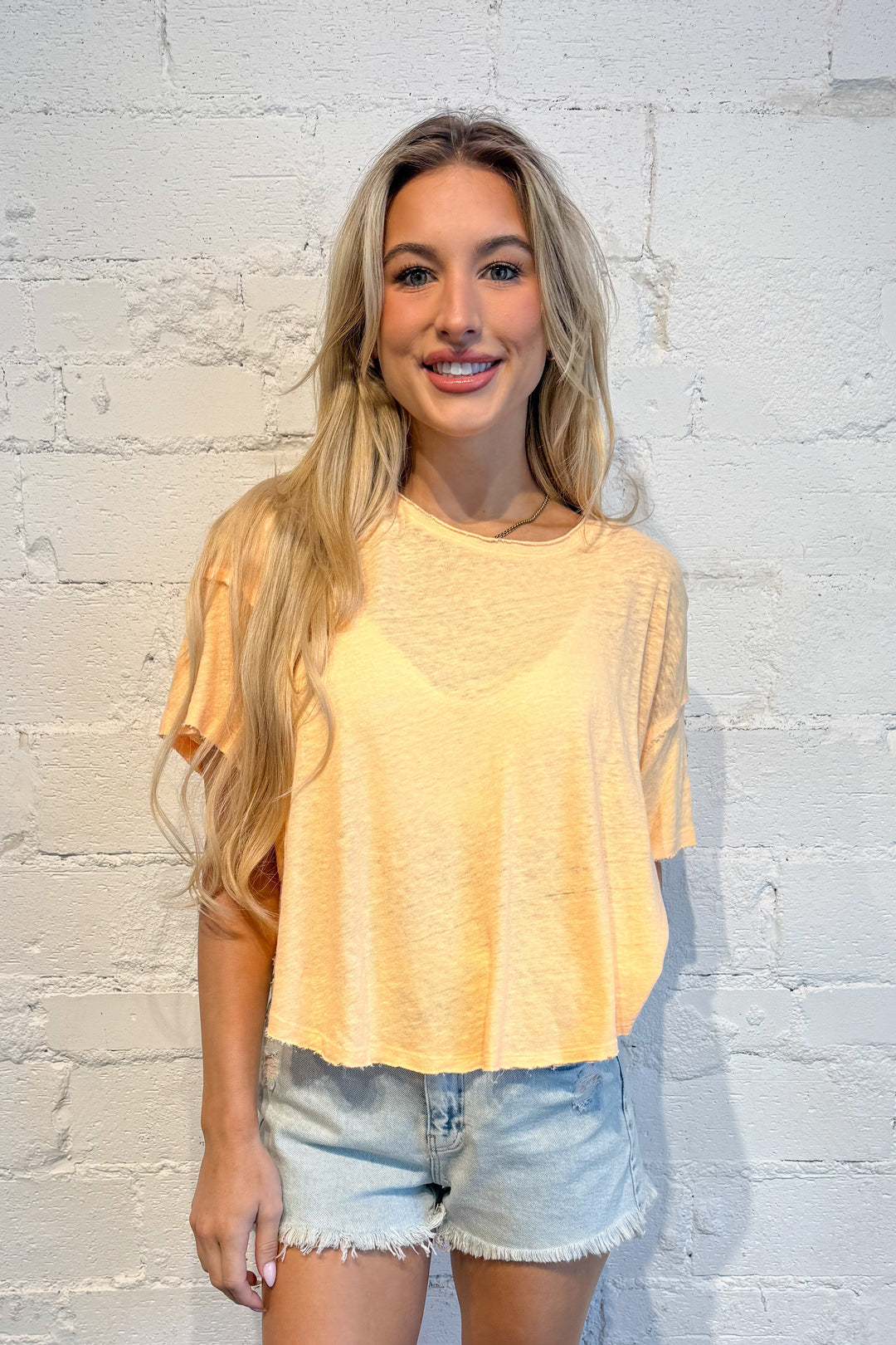 Free People Elsie Swing Tee, tee, tees, top, tops, dallas boutique, boutique, adeline boutique