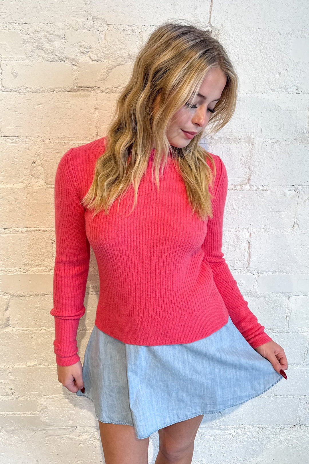 Free People Even After Pullover, Long Sleeve Tops, Tops, Basic Long Sleeve, Sweater, Free People Tops, Adeline Boutique, Dallas Boutique