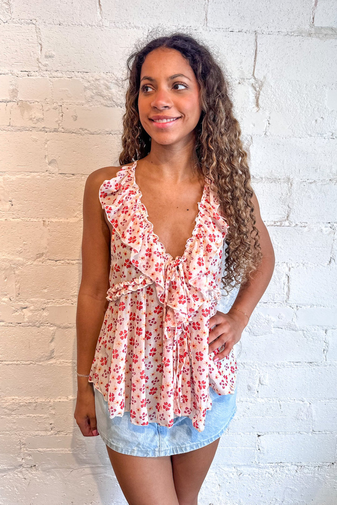 Free People Fearless Knit Tank, Tank Top, Halter Top, Tops, Summer Styles, Adeline Boutique, Dallas Boutique, Boutiques 