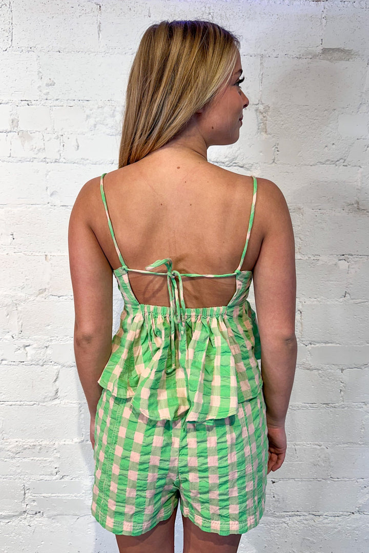 Free People Get Free Seersucker Short, Shorts, Spring, Two Piece Set, Adeline Boutique, Dallas Boutique