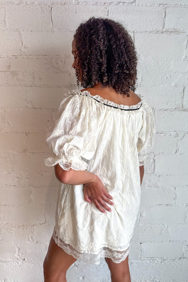 Free People Juno Mini Dress, White Dress, Dresses, Free People, Adeline Boutique