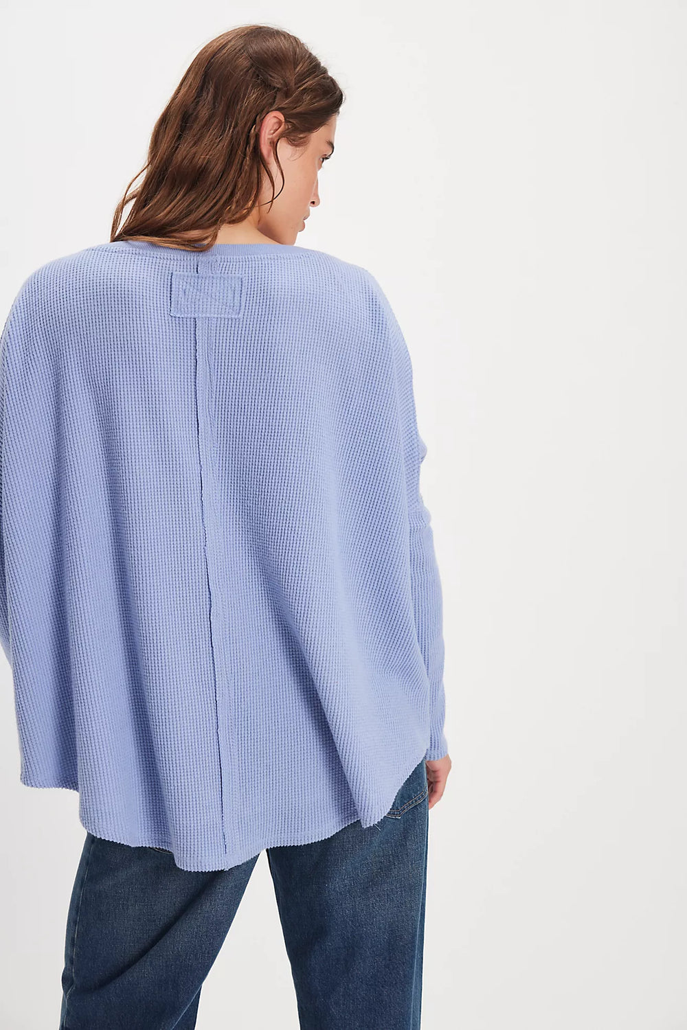 Free People Latte Blues Thermal, Long Sleeve Top, Tops, Fall Styles, Knit Top, Basic Tops, Adeline Boutique, Dallas Boutique