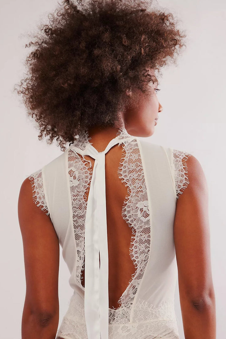 Free People Sweet Nothings Bodysuit, Lace Bodysuit, Bodysuit, Top, Adeline Boutique, Dallas Boutique