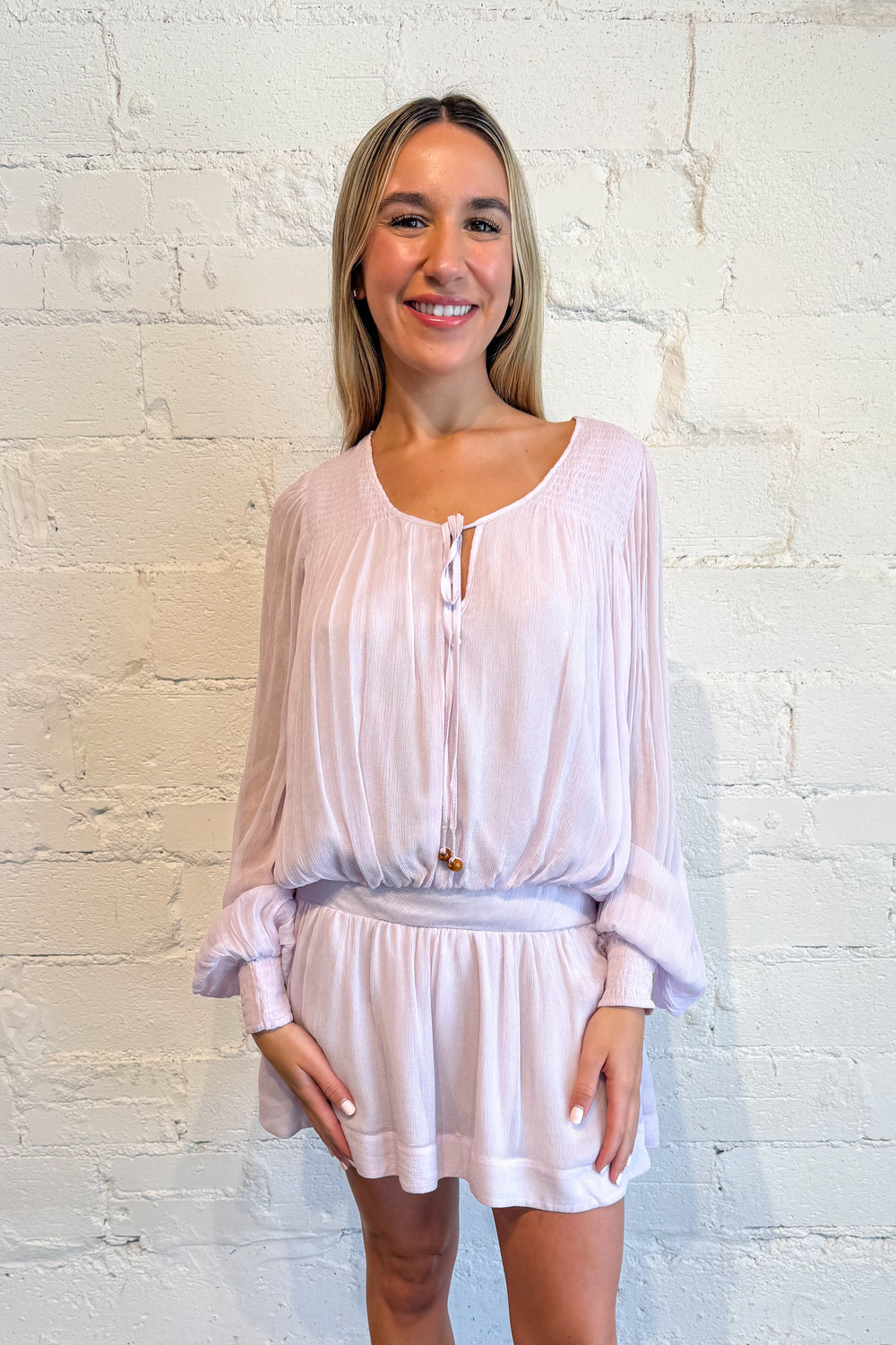 Free People sunbeam mini dress 