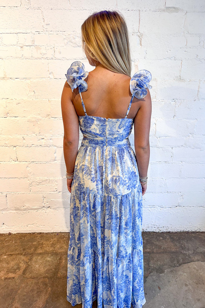 Fritillaria Floral Maxi Dress, Maxi Dress, Adeline Boutique, Dallas Boutique, Wedding Guest Dress, Spring and Summer Dresses