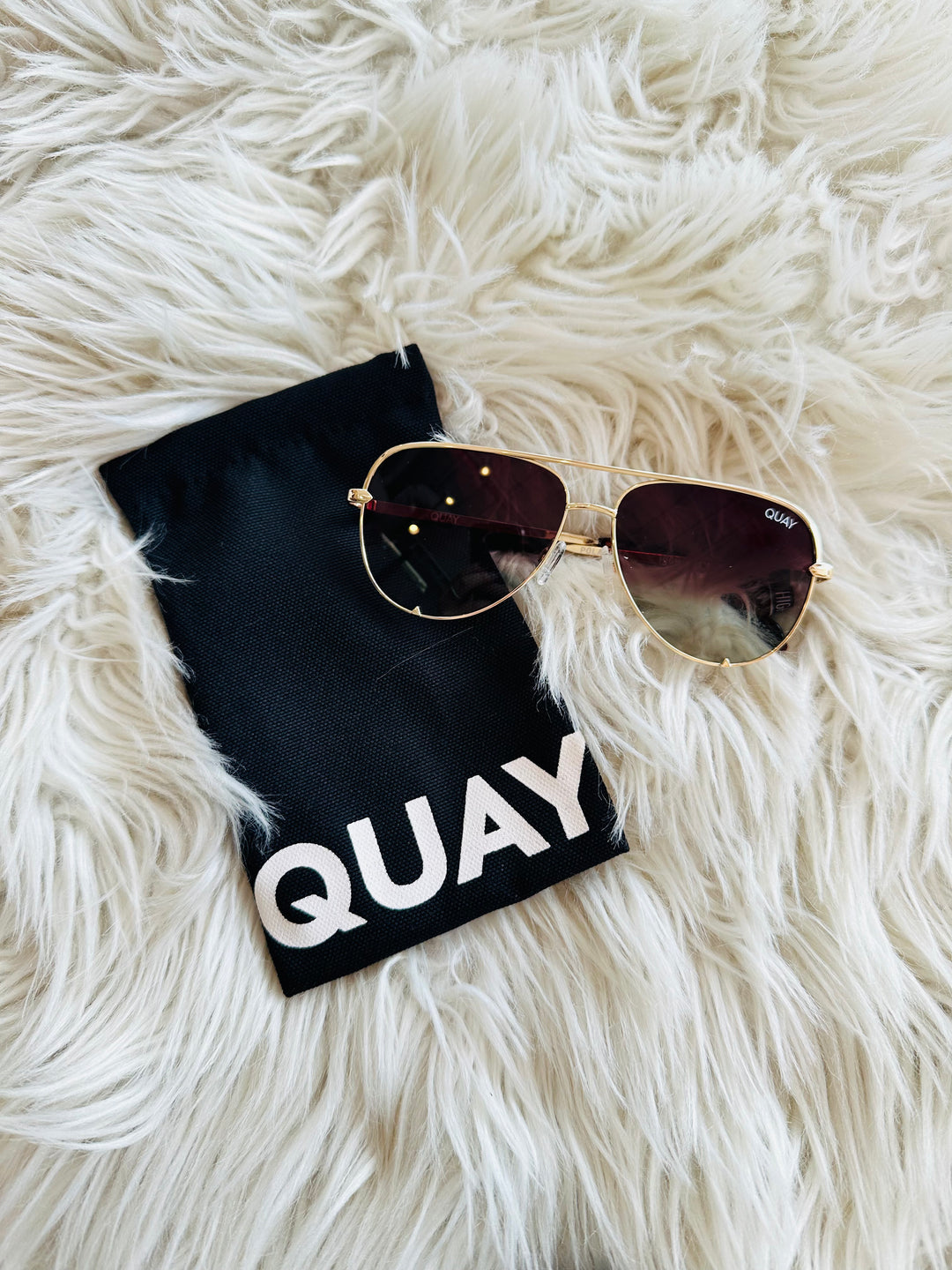 Quay High Key Polarized Mini Gold Fade Sunglasses, Miscellaneous, Quay Australia, Adeline, dallas boutique, dallas texas, texas boutique, women's boutique dallas, adeline boutique, dallas boutique, trendy boutique, affordable boutique