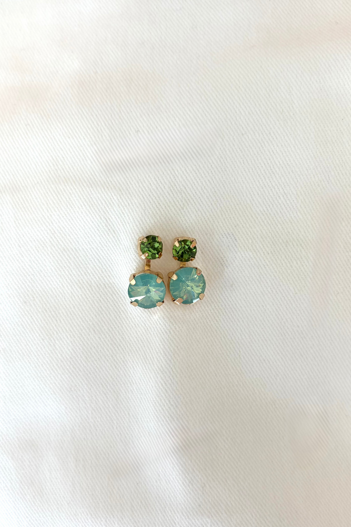 Gemstone Dangle Earrings, adeline boutique, dallas boutique, boutique