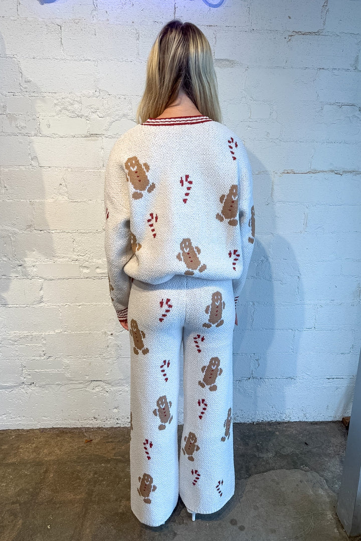 Lounge Top, Gingerbread Sweater, Winter Sweater