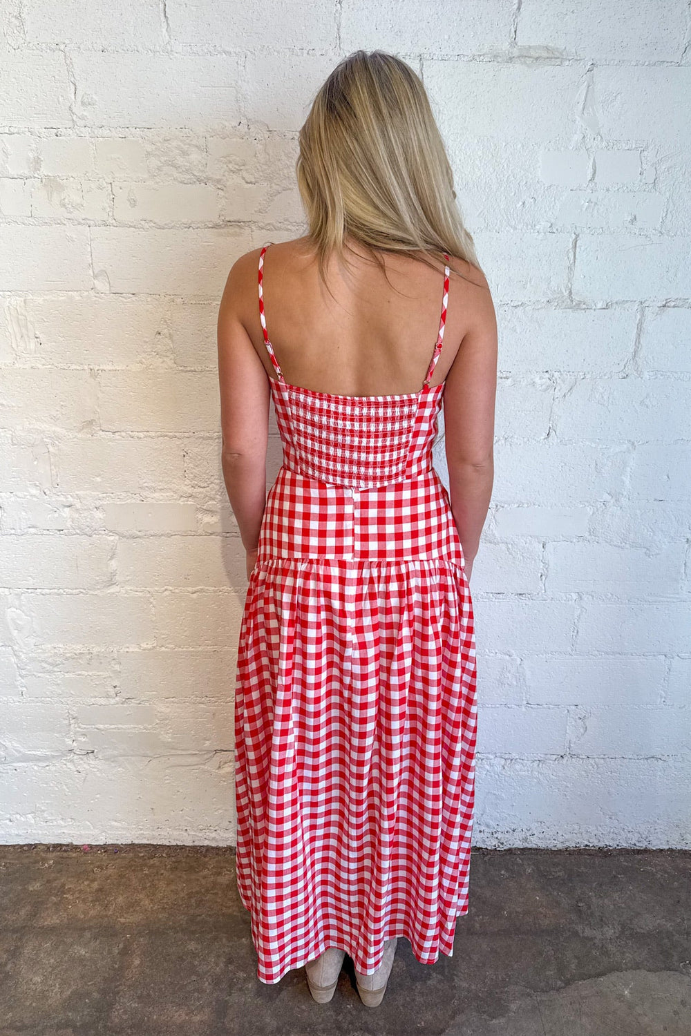 Gingham Maxi Skirt, Gingham Skirt, Maxi Skirt, Two Piece Set, Matching Set, Sets, Maxi, Adeline Boutique, Dallas Boutique, Women's Clothing, Women's Skirts