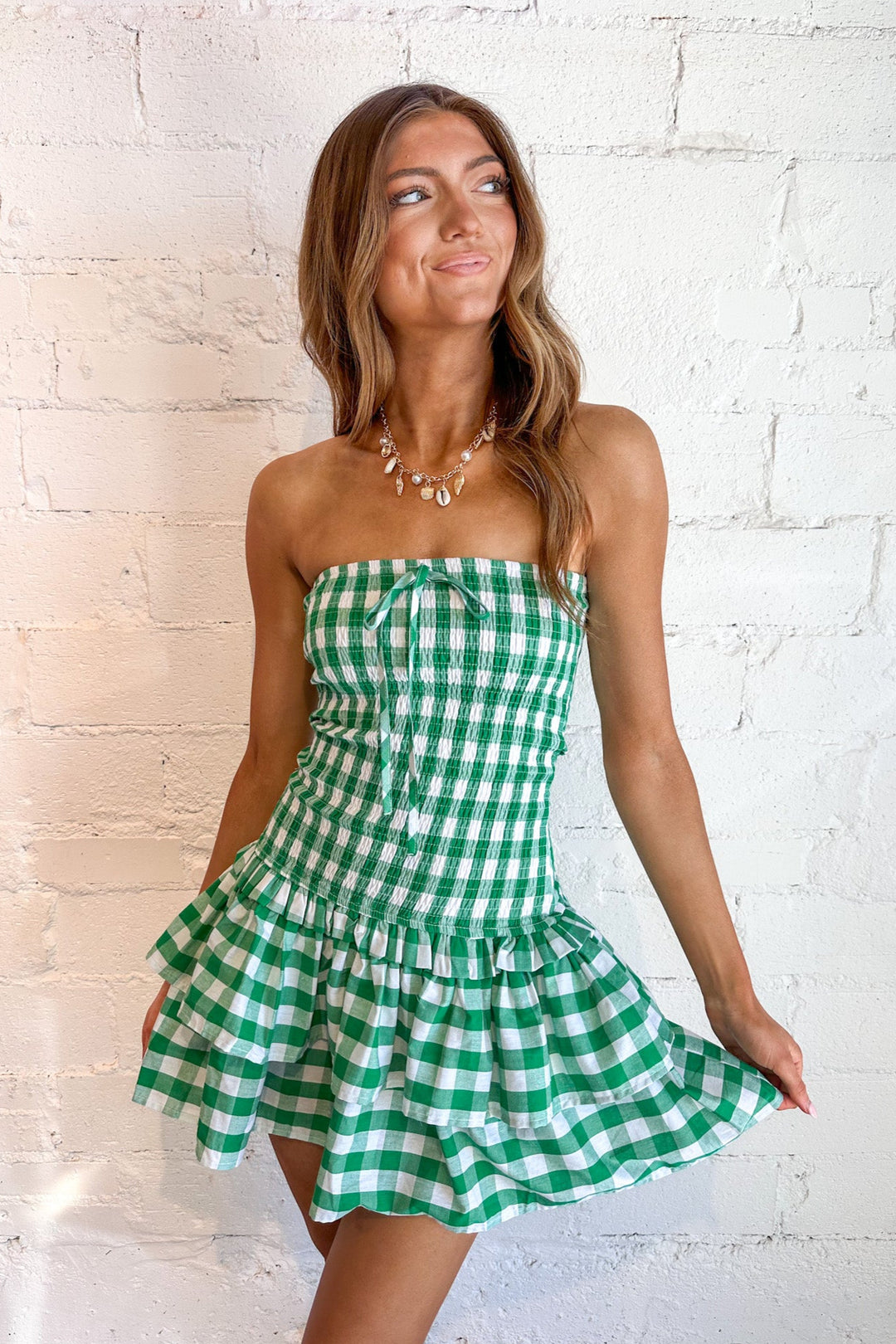 Gingham Picnic Dress, Picnic Dress, Adeline Boutique, Dresses and Rompers, Spring Dresses, Boutique, Dallas Boutique 