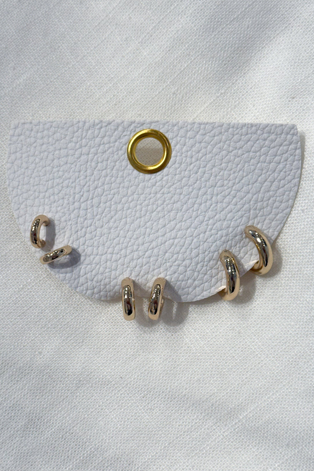 Gold Hoop Trio, adeline boutique, dallas boutique, boutique