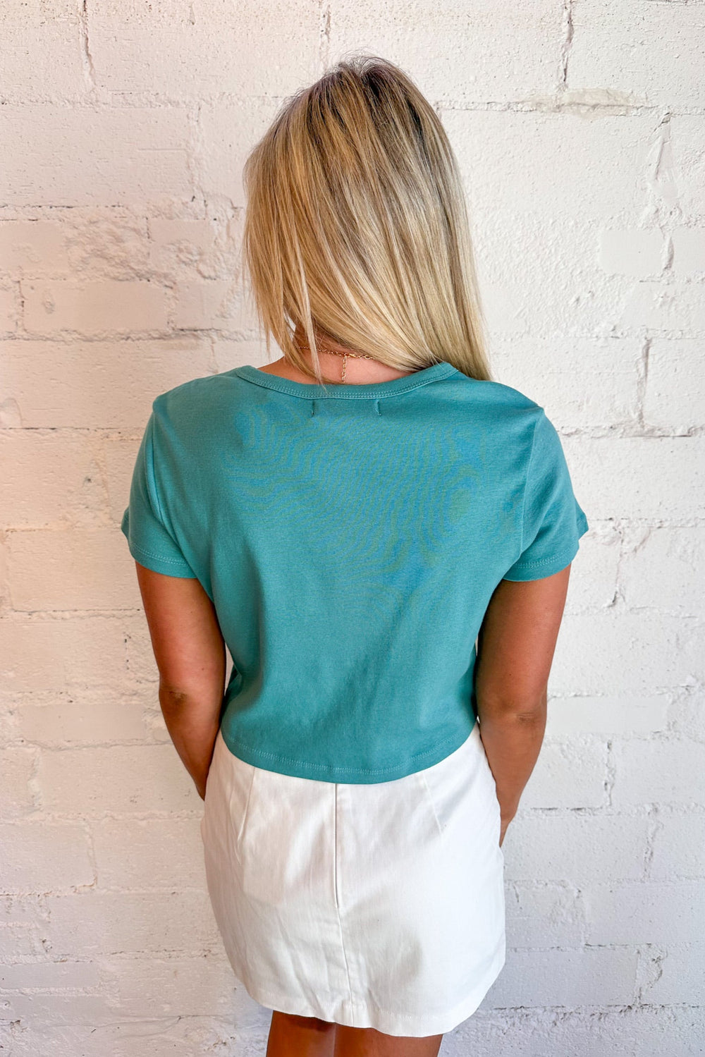 Good Luck Graphic Tee, Graphic Tee, Baby Tee, Rodeo Outfit, Crop Top, Tops, Adeline Boutique, Bows 