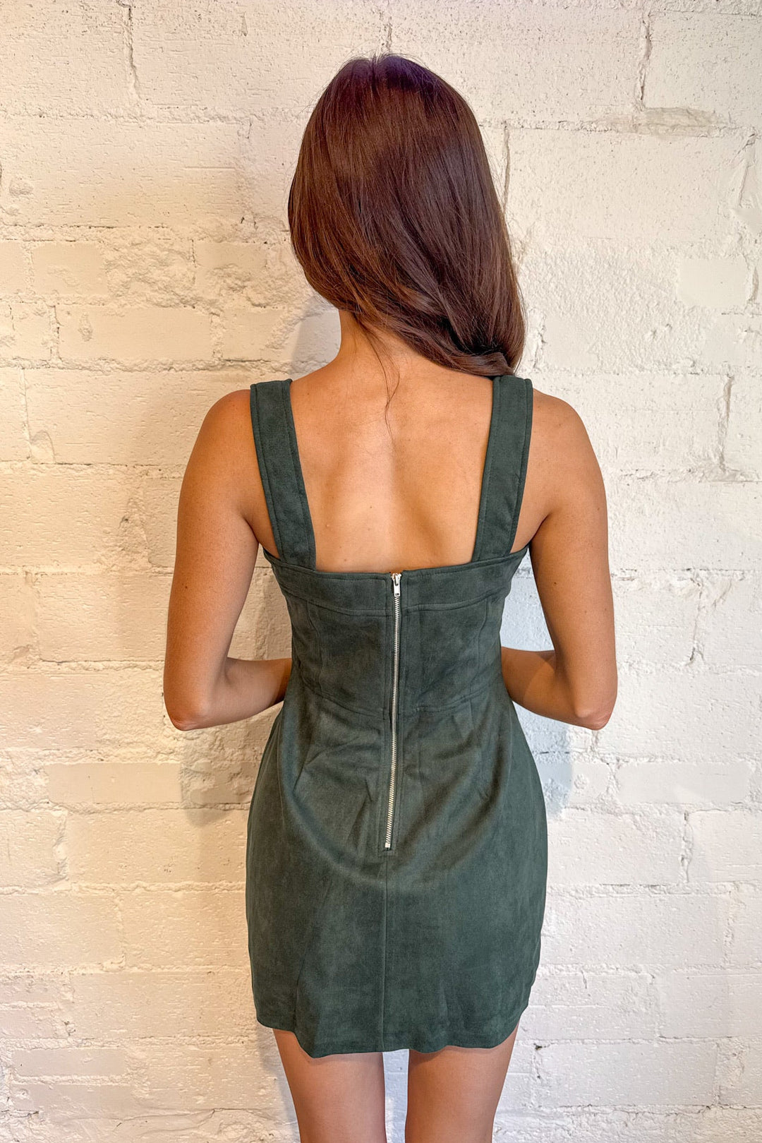 Becca Suede Mini Dress Becca Suede Mini Dress