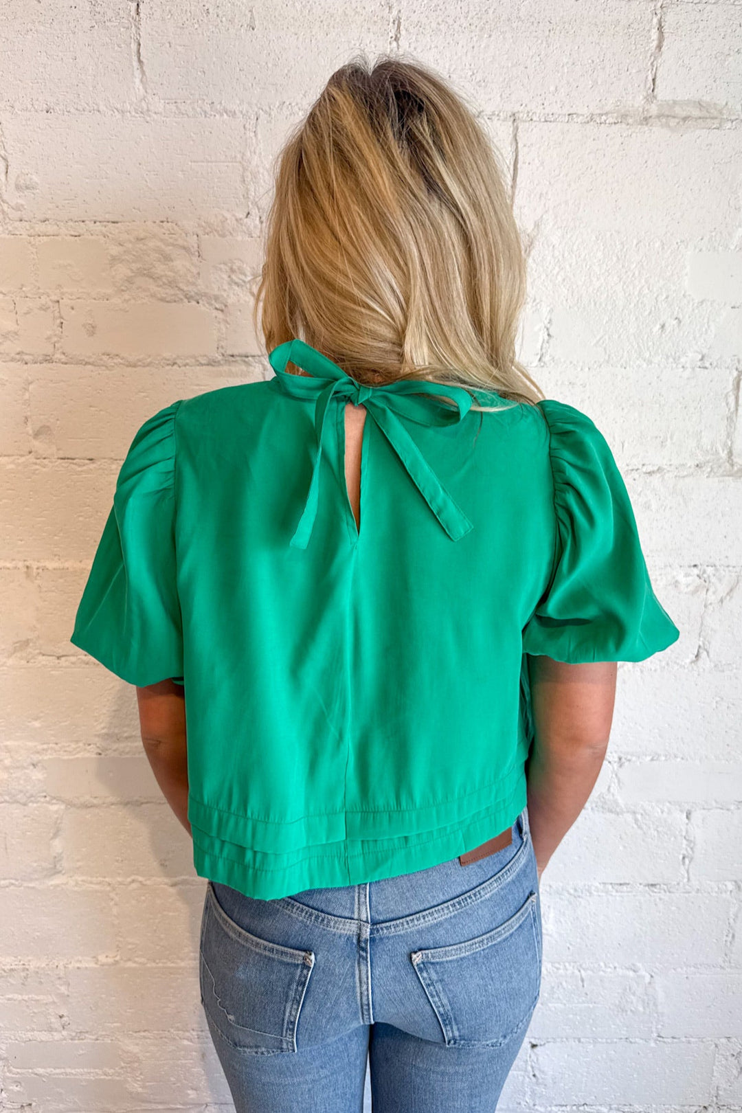 Bow & Tell Top, Bow Top, Game Day Styles, Adeline Boutique, Dallas Boutique, Boutique Clothing, Blouses