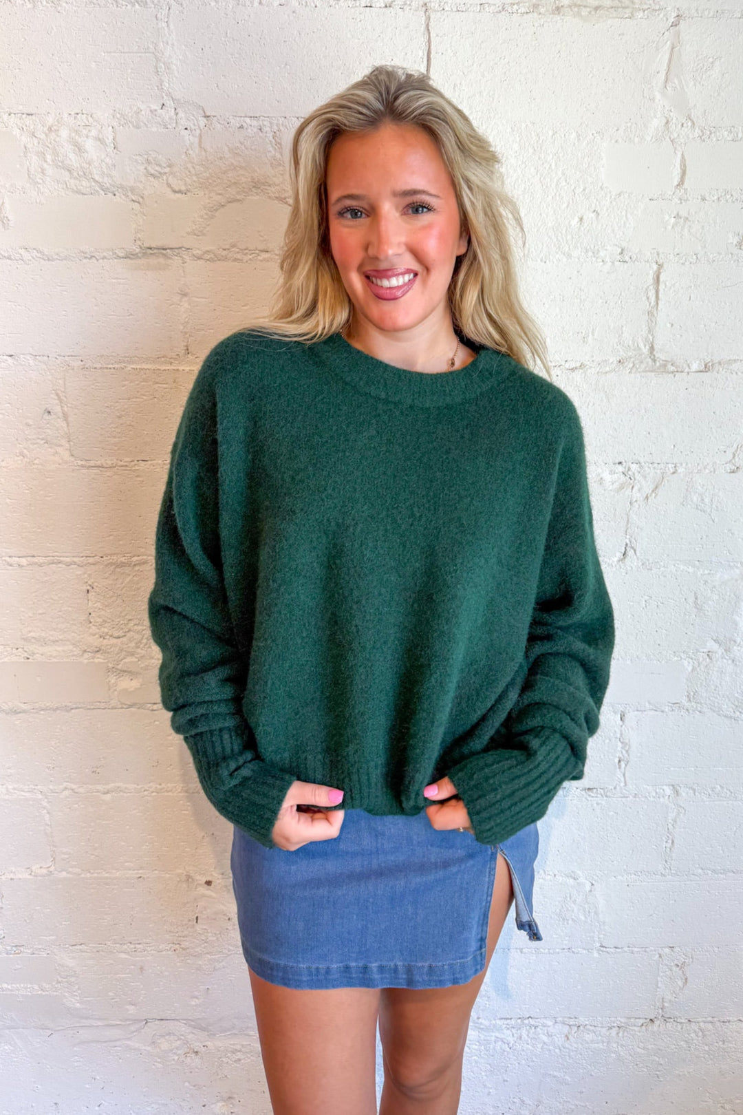 Jaded Sweater, Basic Tops, Sweaters, Knit Sweater, Fall Styles, Adeline Boutique, Dallas Boutique, Fall and Winter Sweaters