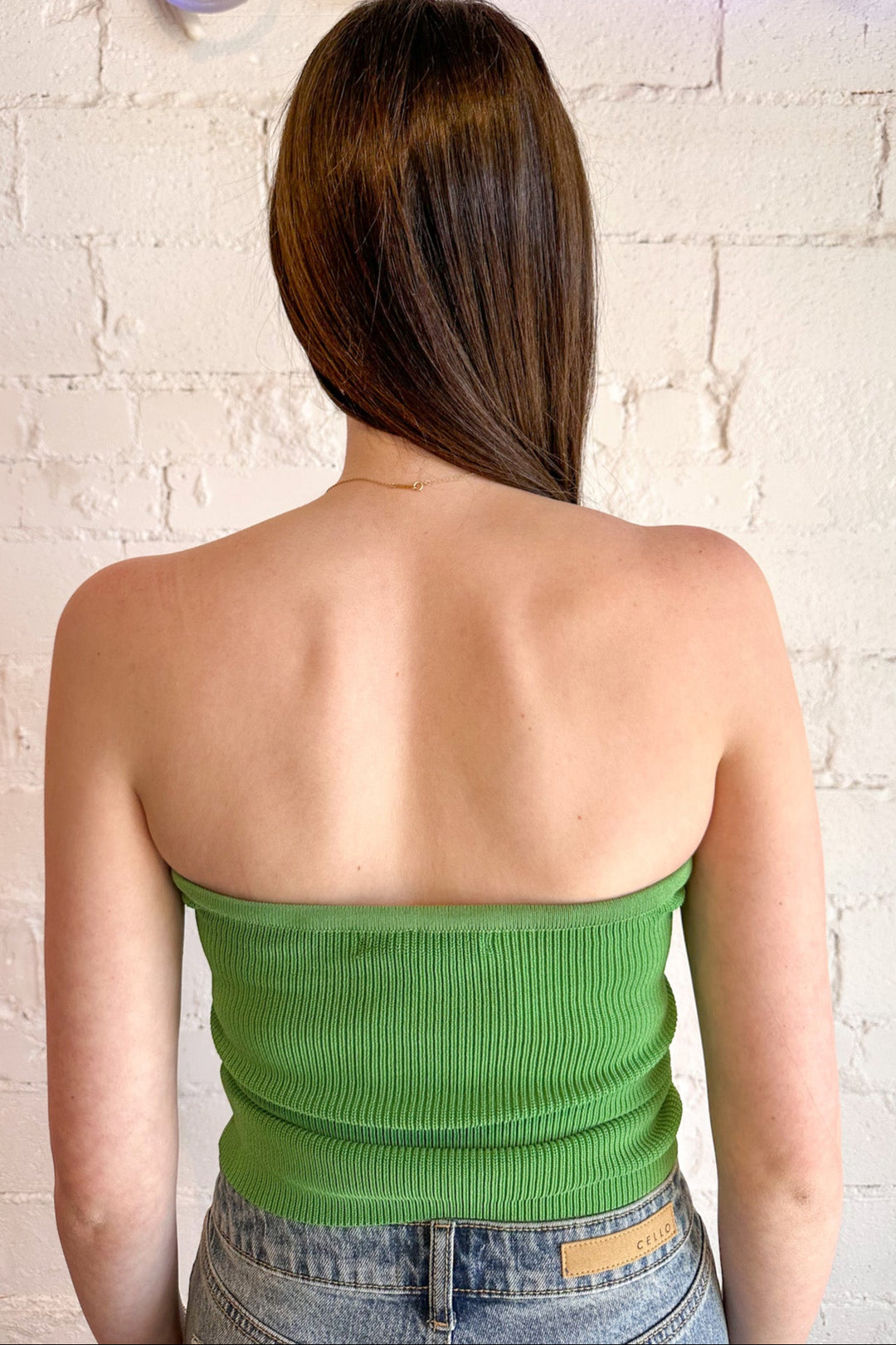 Sweet As Candy Tube Top, Tube Top, Spring Tops, Adeline Boutique, Dallas Boutique, Tops