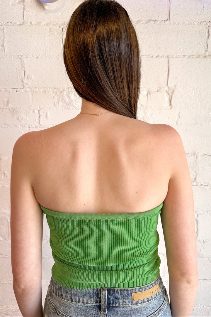 Sweet As Candy Tube Top, Tube Top, Spring Tops, Adeline Boutique, Dallas Boutique, Tops