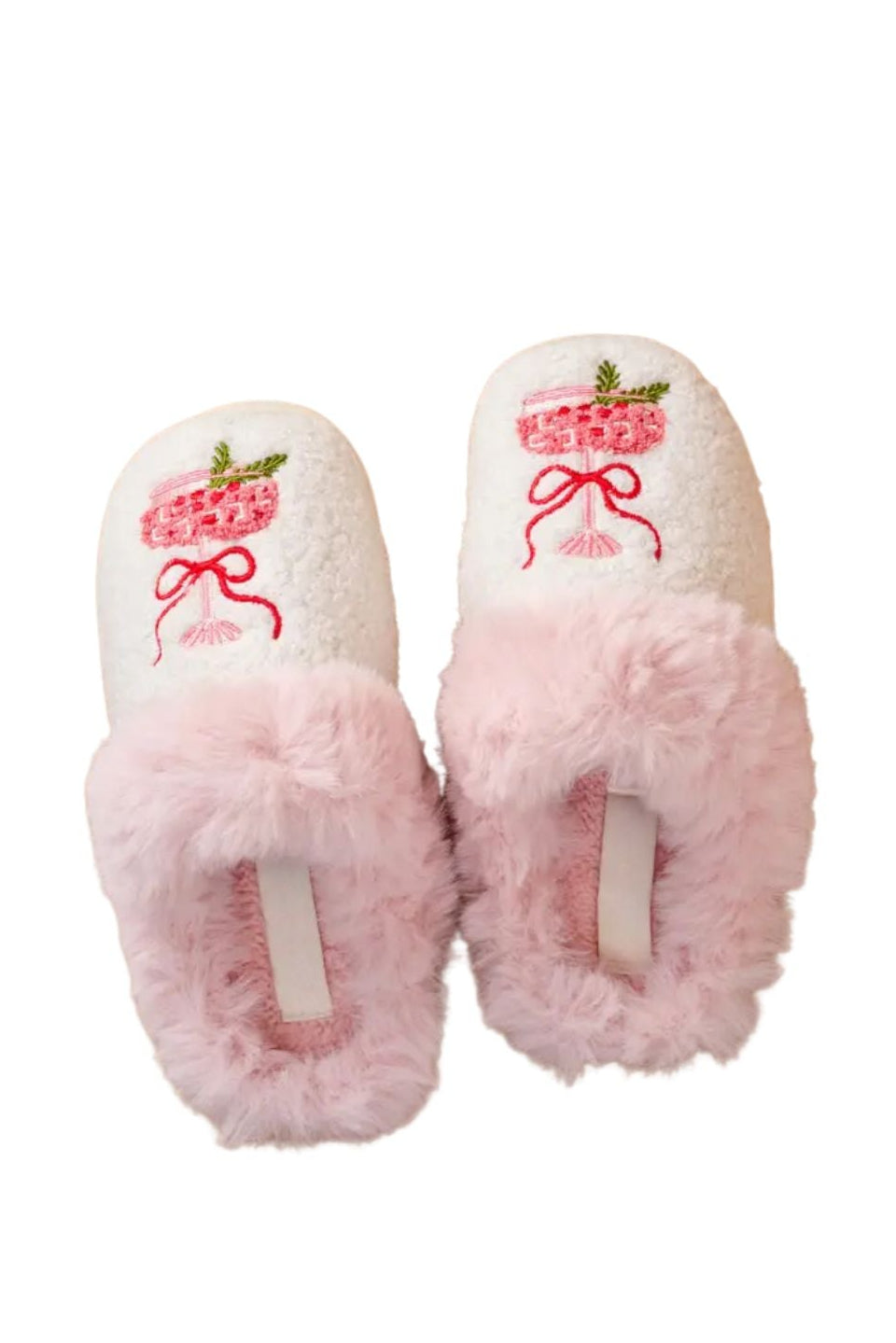holiday drink slippers, holiday slippers, christmas slippers 