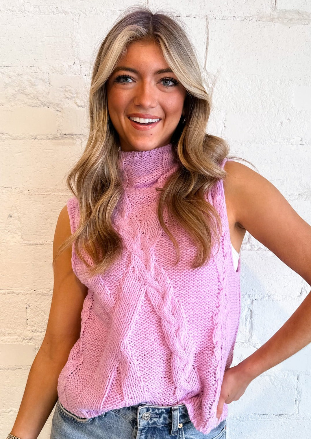 Pink Frosting Sweater, Tops, Adeline, Adeline, dallas boutique, dallas texas, texas boutique, women's boutique dallas, adeline boutique, dallas boutique, trendy boutique, affordable boutique