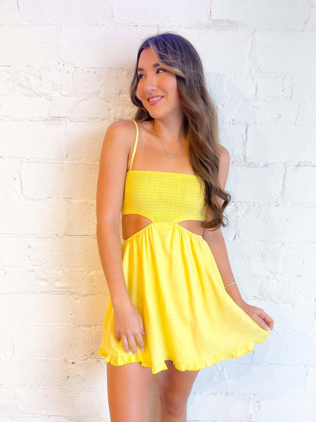 You’re My Sunshine Dress, Dresses, Adeline, Adeline, dallas boutique, dallas texas, texas boutique, women's boutique dallas, adeline boutique, dallas boutique, trendy boutique, affordable boutique