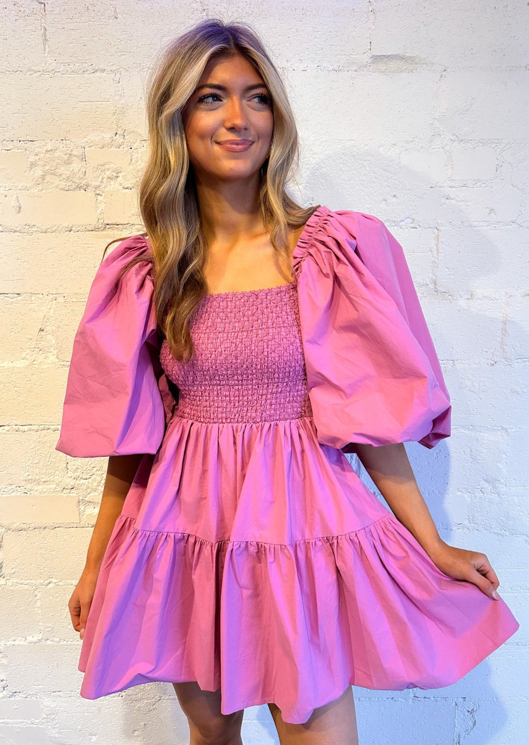Frequency Pink Dress, Dresses, Sofie the label, Adeline, dallas boutique, dallas texas, texas boutique, women's boutique dallas, adeline boutique, dallas boutique, trendy boutique, affordable boutique