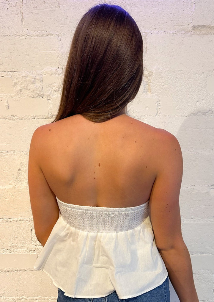 Perfect Strapless Top, Tops, Adeline, Adeline, dallas boutique, dallas texas, texas boutique, women's boutique dallas, adeline boutique, dallas boutique, trendy boutique, affordable boutique